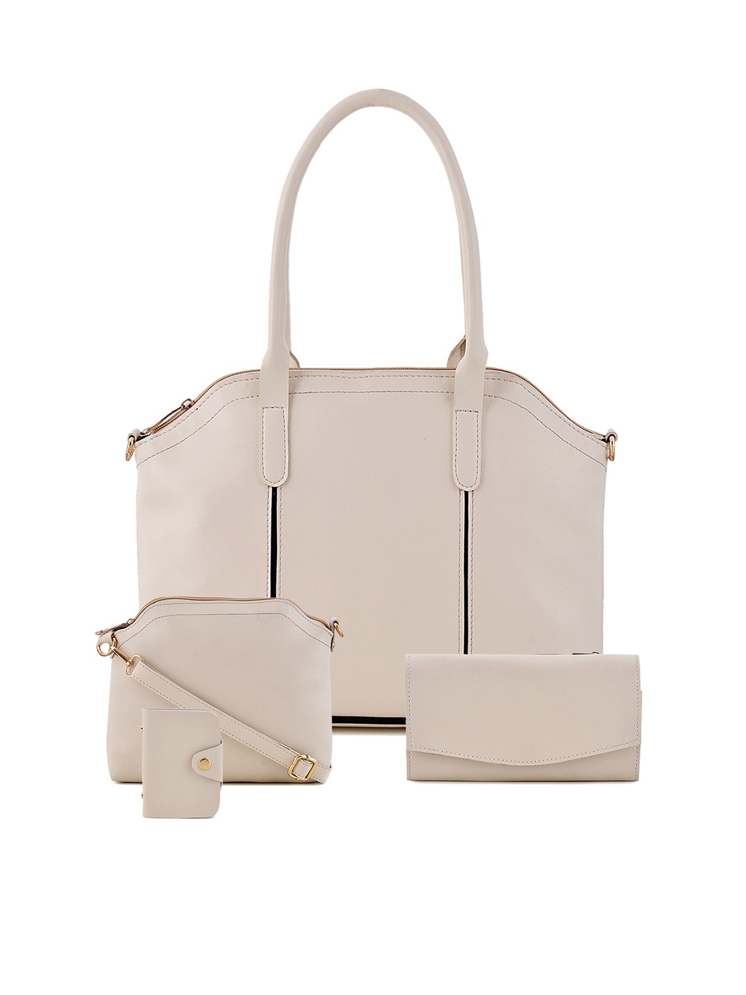 

Pez dorado Structured Shoulder Bag with Tasselled, White