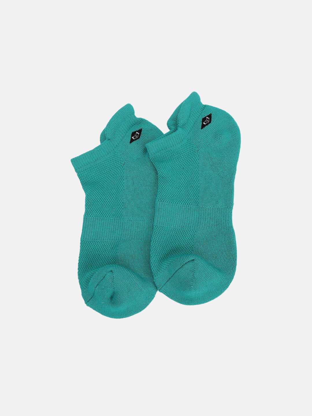 

Almo Wear Men Pack Of 2 Anti-Microbial Lightweight Bamboo Ankle Length Socks, Turquoise blue