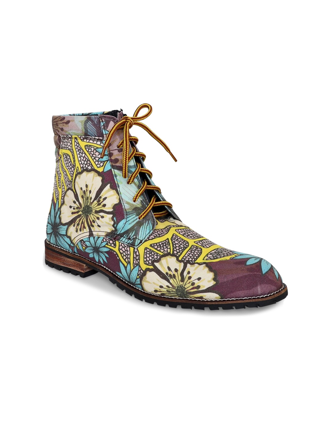 

Kanvas Women Printed Regular Boots, Purple