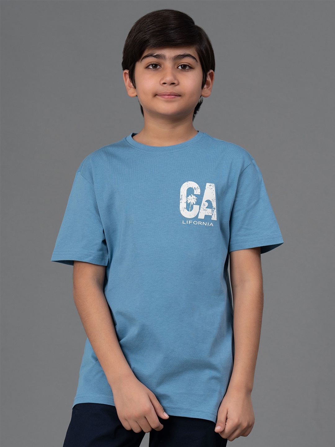 

Red Tape Kids Pure Cotton T-shirt, Blue