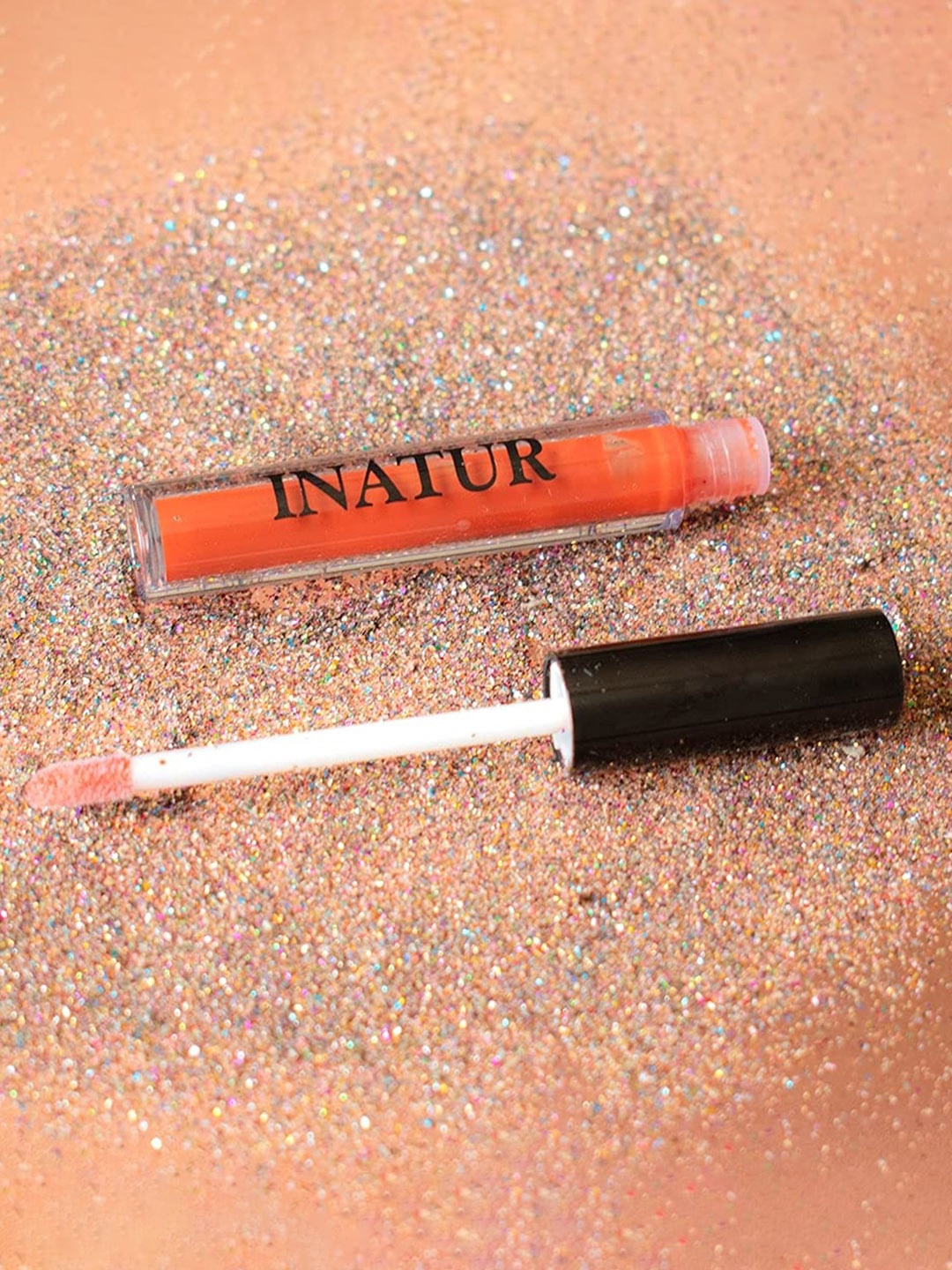 

Inatur Long-Lasting Lip Gloss with Rosehip & Coconut Oil 1.6 ml - Wild Brown
