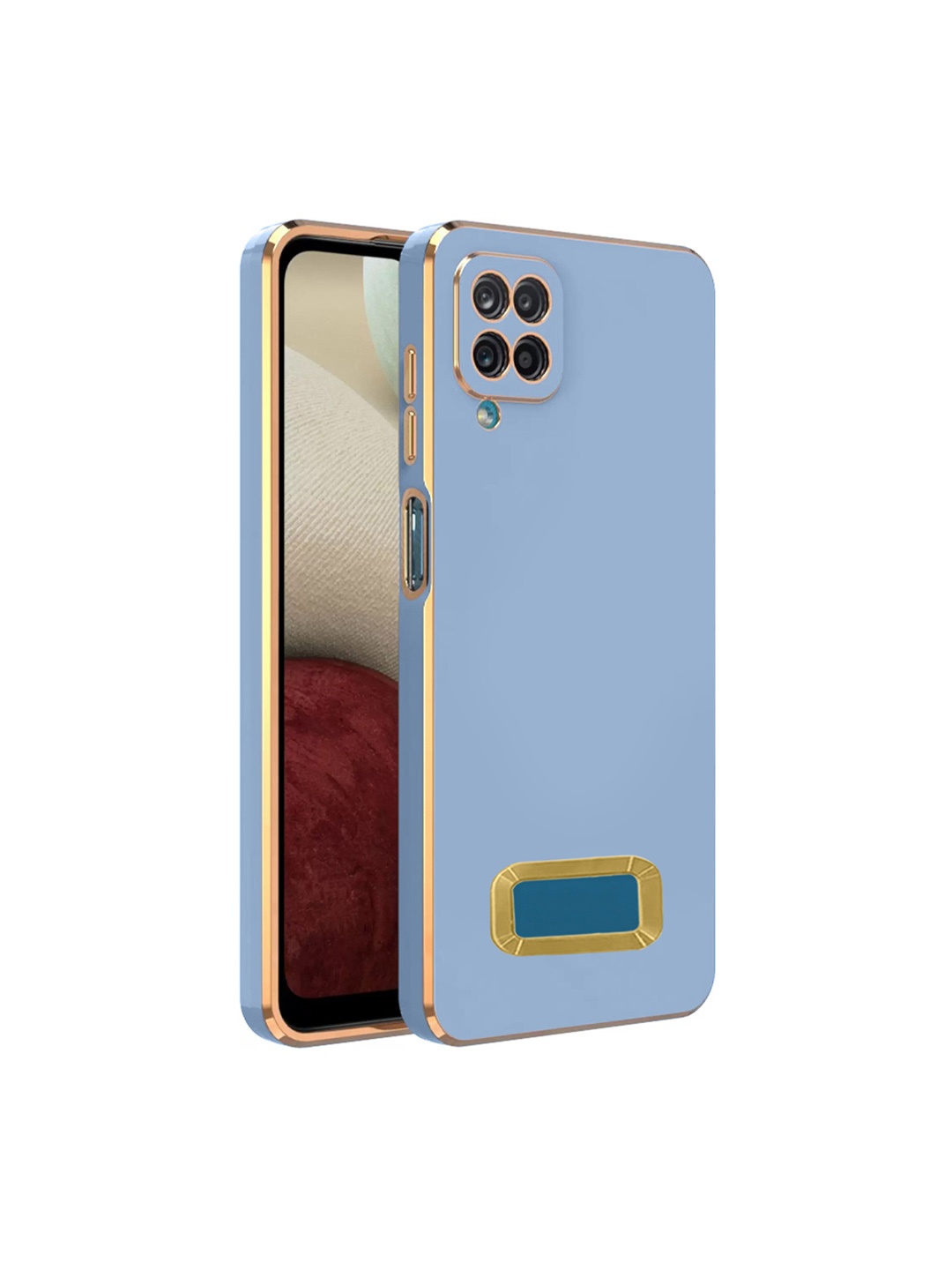 

Karwan Camera Protection Samsung M53 Phone Back Cover, Blue