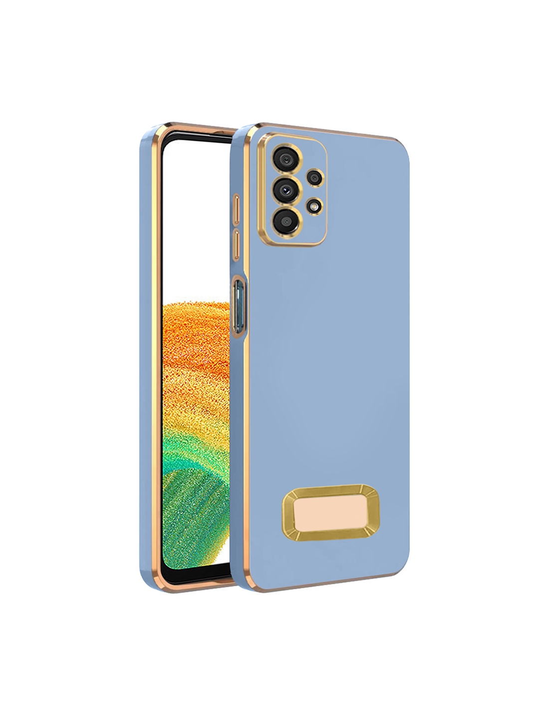 

Karwan Samsung A32 5G Sweat-Proof Compatible Phone Back Cover, Blue