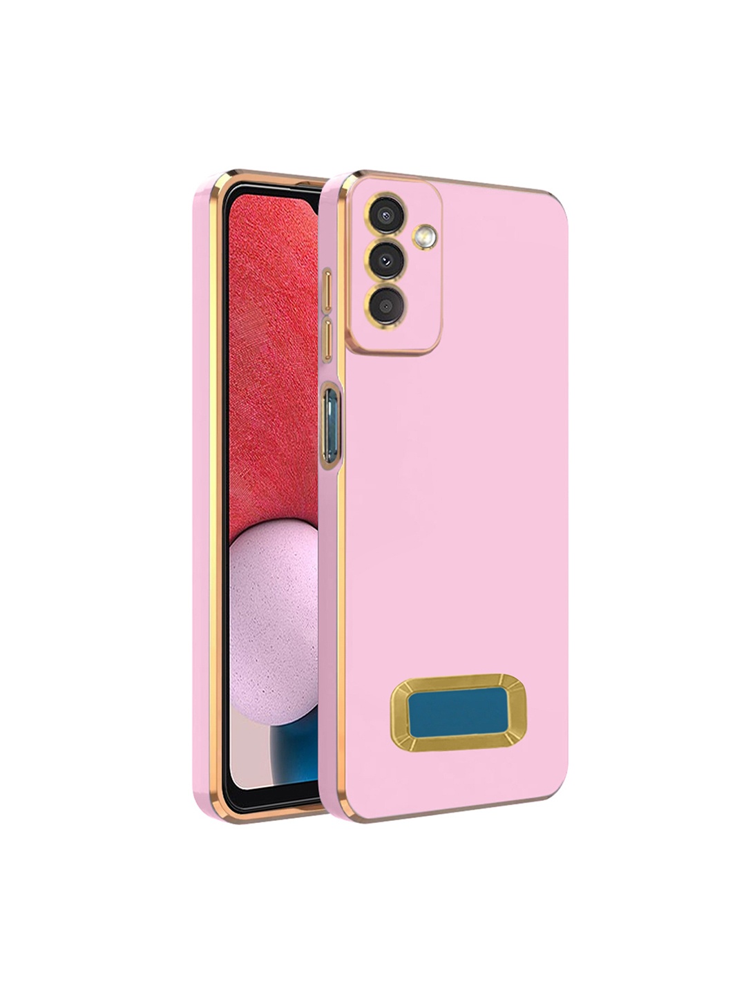 

Karwan Camera Protection Samsung A13 5G Phone Back Cover, Pink