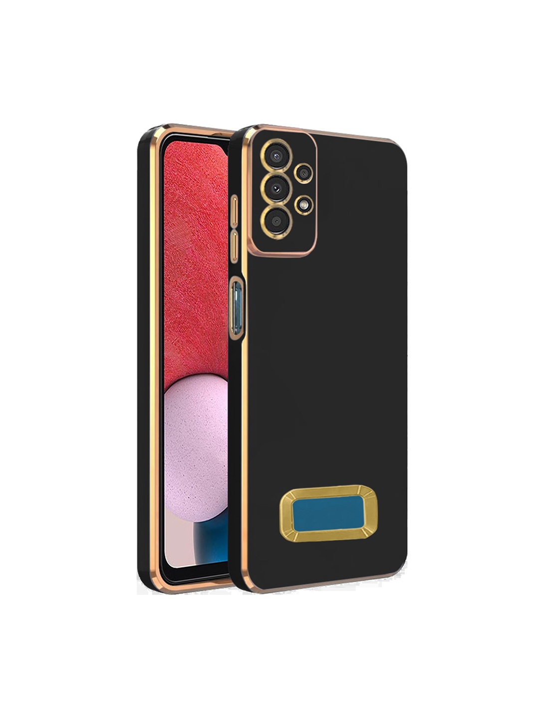 

Karwan Camera Protection Samsung A13 4G Phone Back Cover, Black