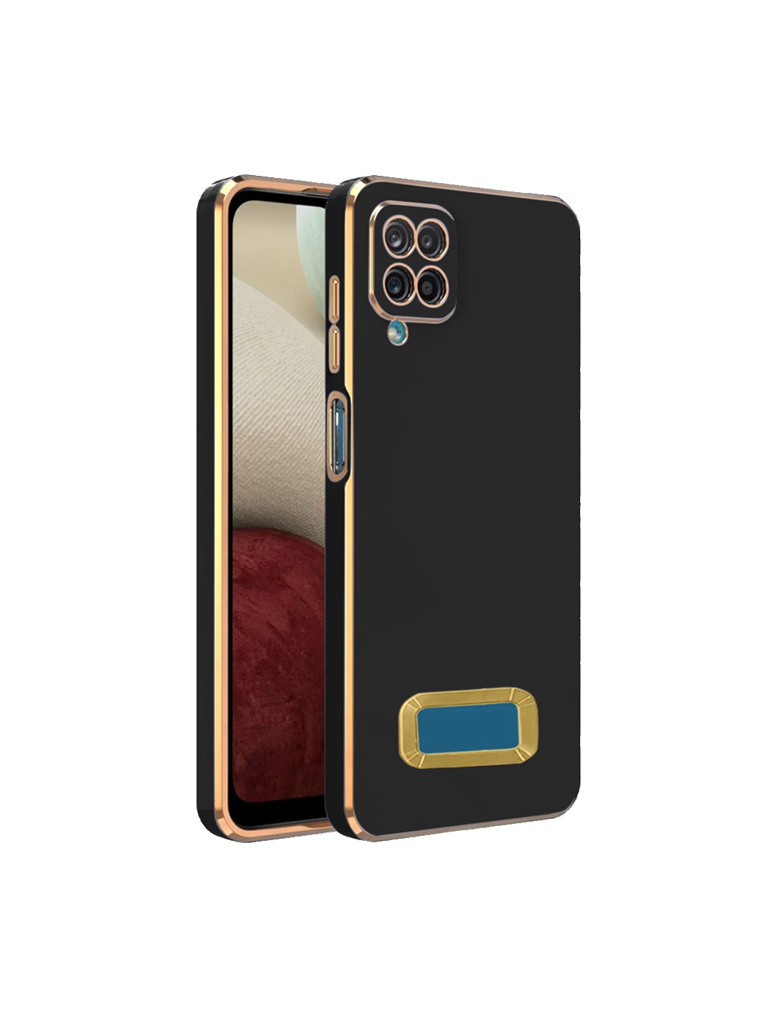 

Karwan Samsung A12 Sweat-Proof Compatible Phone Back Cover, Black