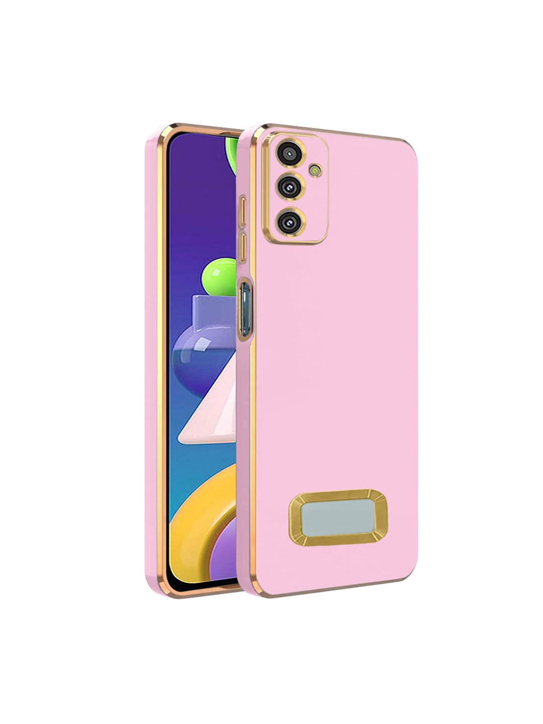 

Karwan Samsung M23 5G Sweat-Proof Compatible Phone Back Cover, Pink
