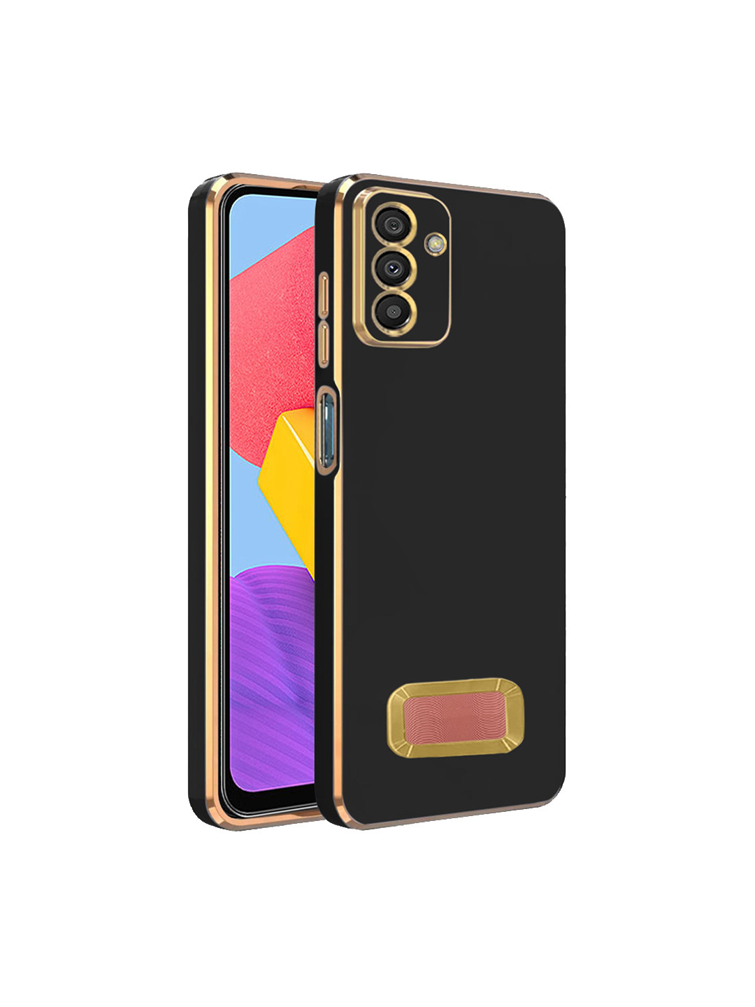 

Karwan Camera Protection Samsung M13 Back Case, Black