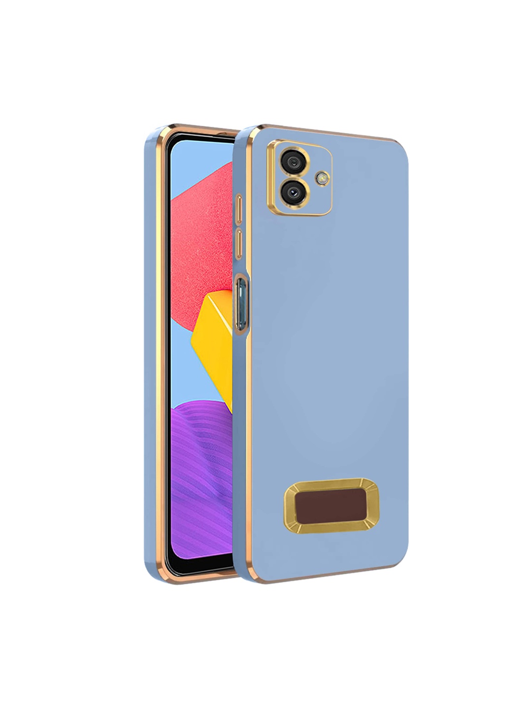 

Karwan Camera Protection Samsung M13 Back Case, Blue
