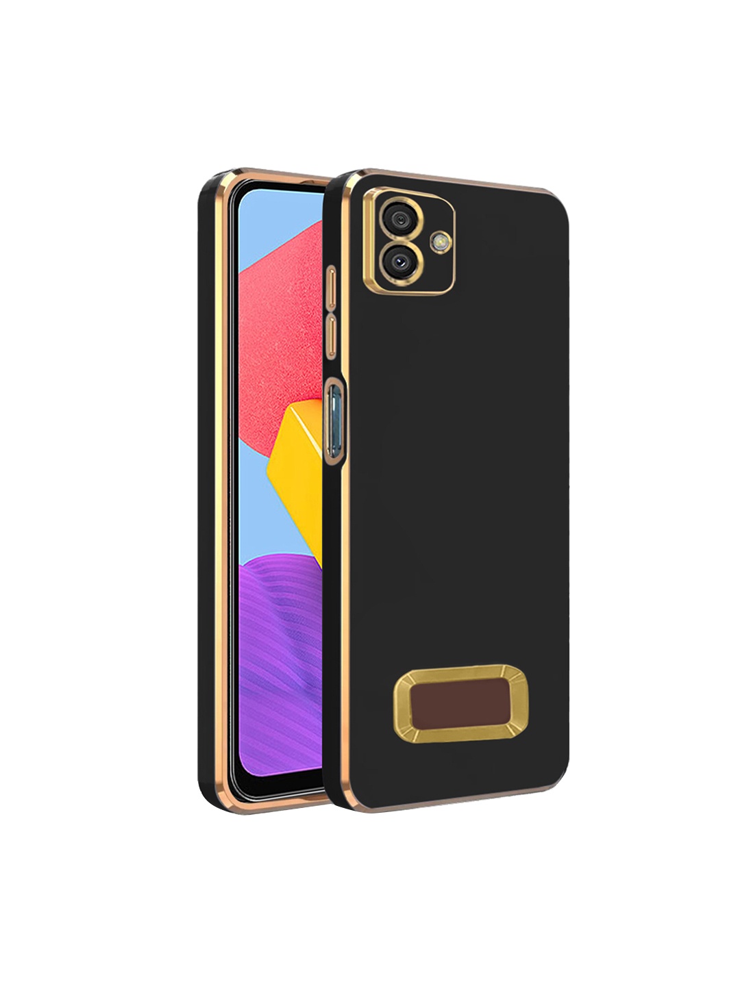 

Karwan Camera Protection Samsung M13 5G Phone Back Cover, Black
