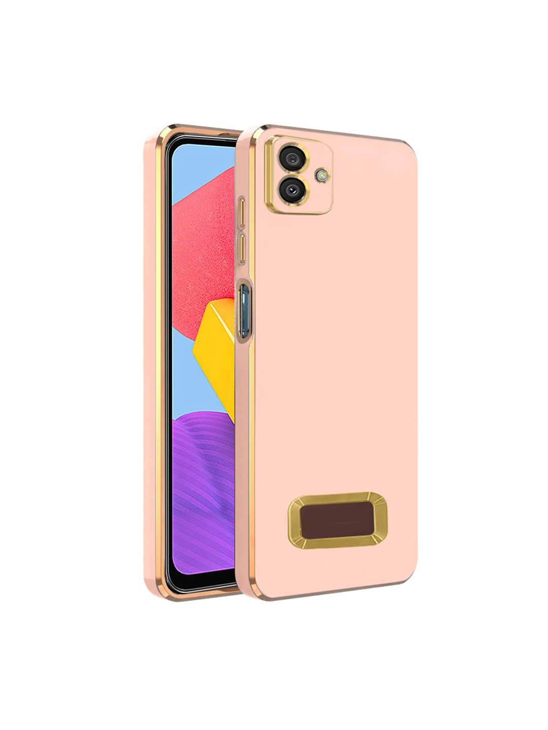 

Karwan Samsung M13 5G Sweat-Proof Compatible Phone Back Cover, Peach