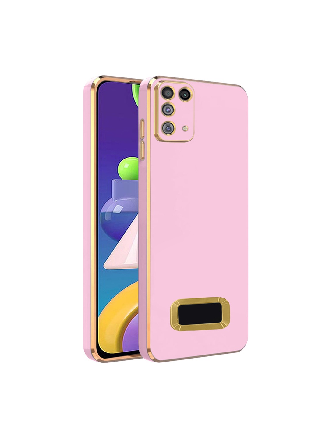 

Karwan Camera Protection Samsung M31 Compatible Sweatproof Phone Back Cover, Pink