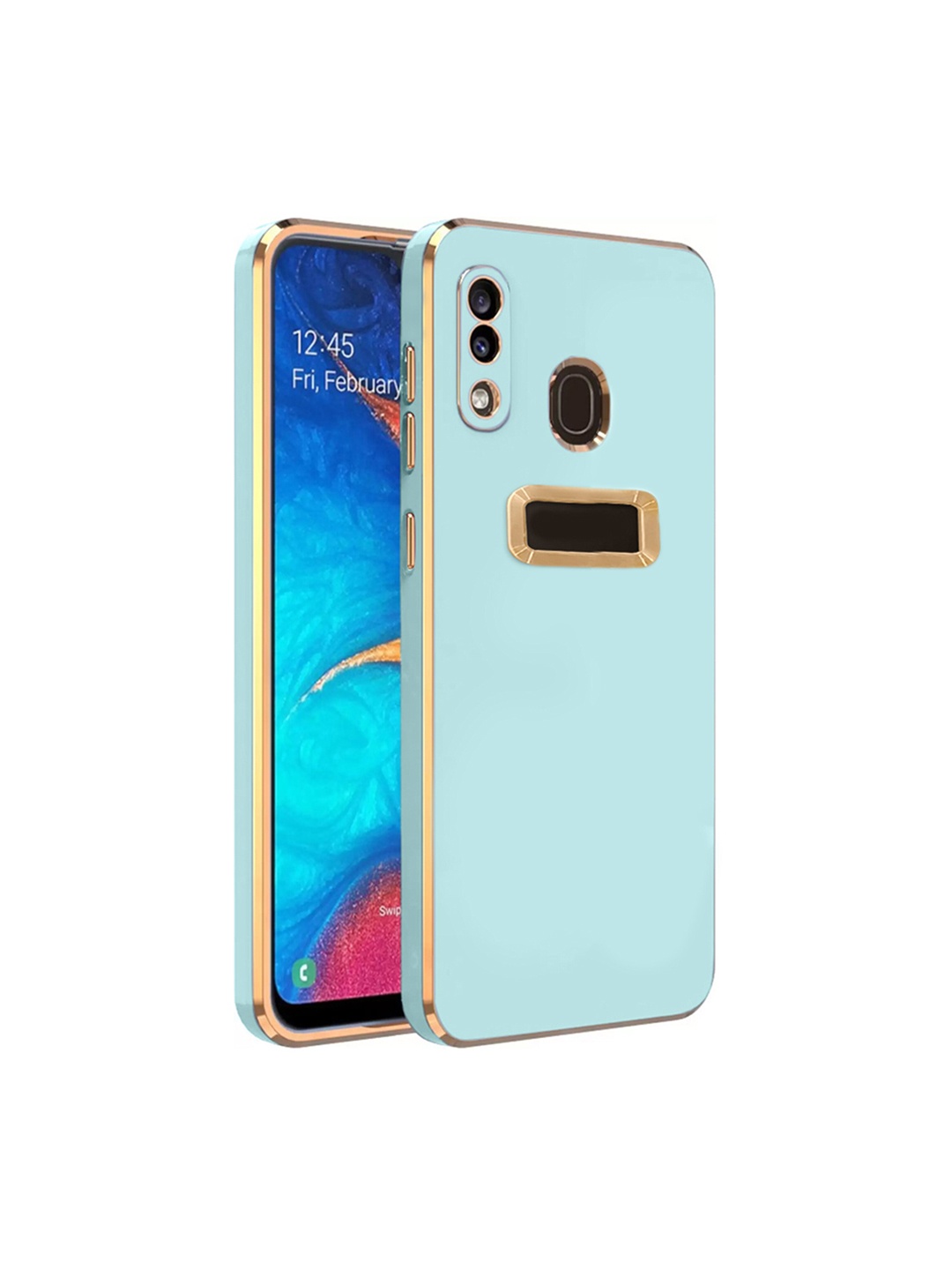 

Karwan Samsung A20 Compatible Camera Protection Sweatproof Mobile Case, Green