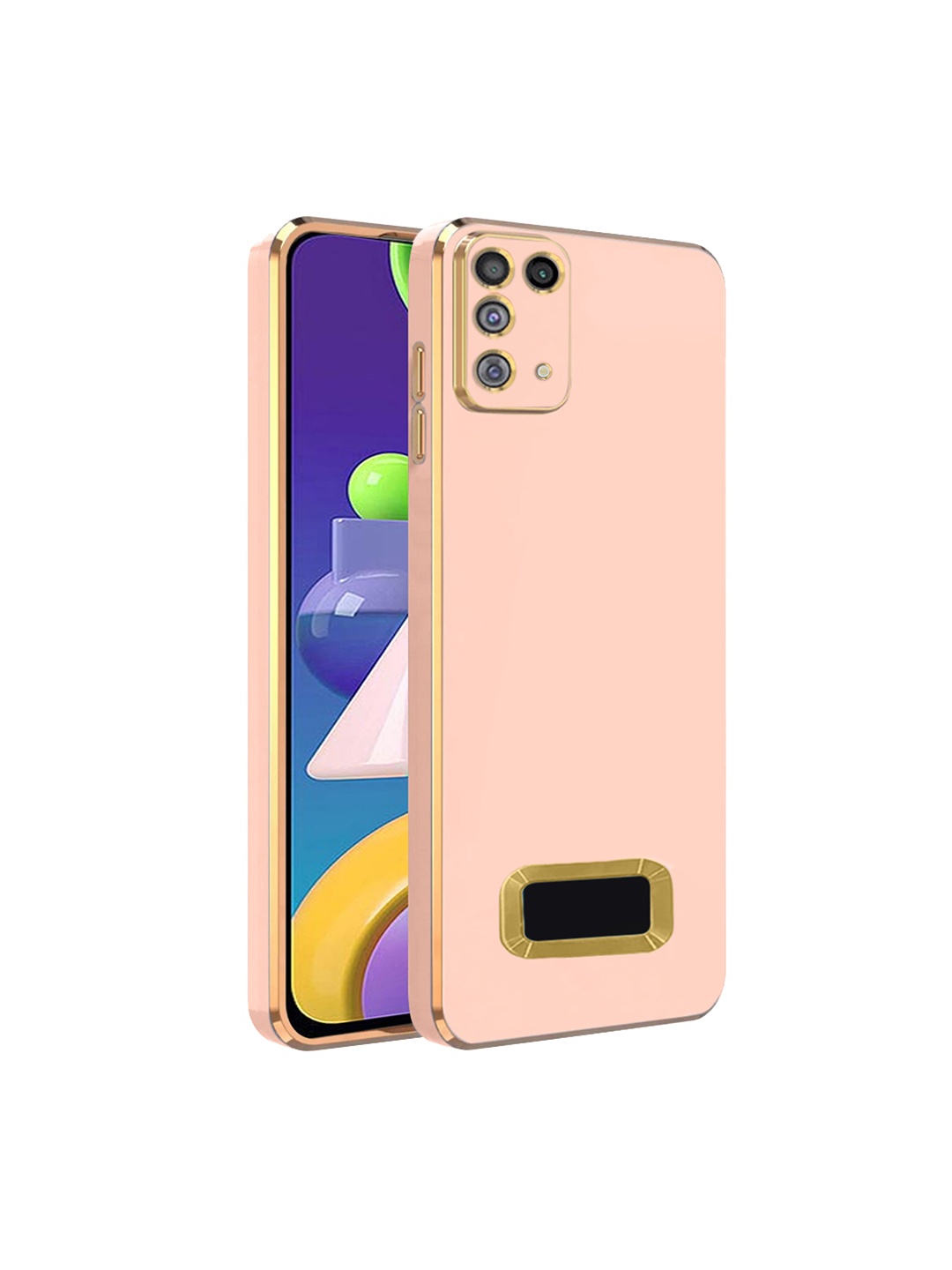 

Karwan Camera Protection Samsung M31 Phone Back Case, Pink