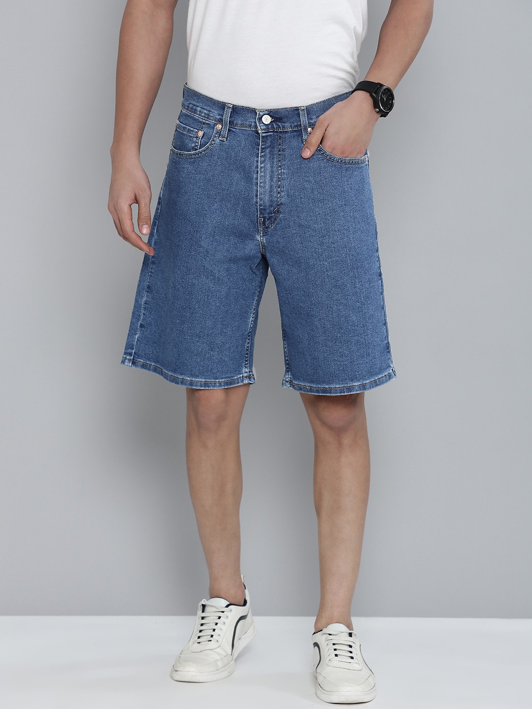 

Levis Men Denim Shorts, Blue