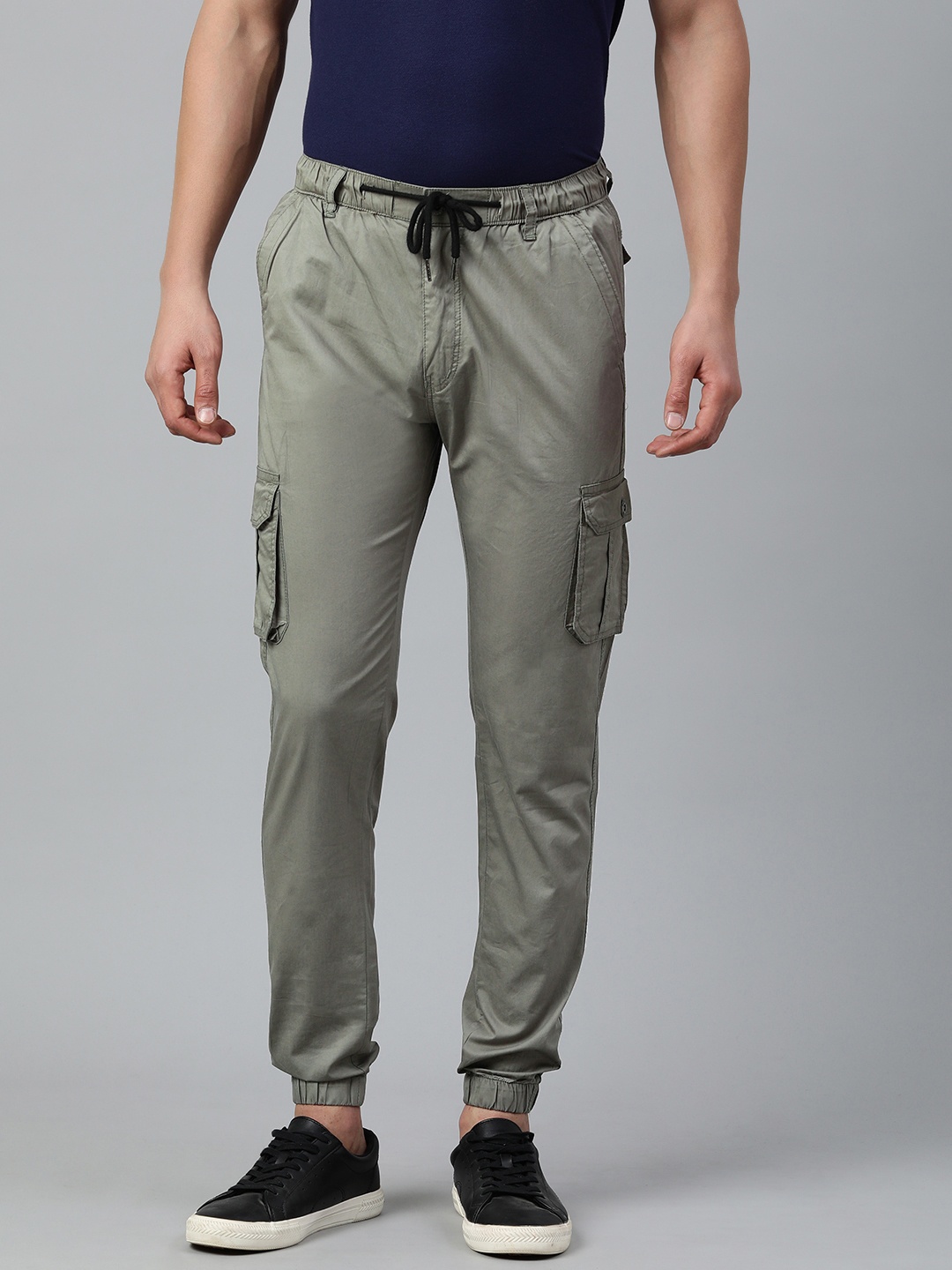 

ADBUCKS Cargo Style Joggers, Olive