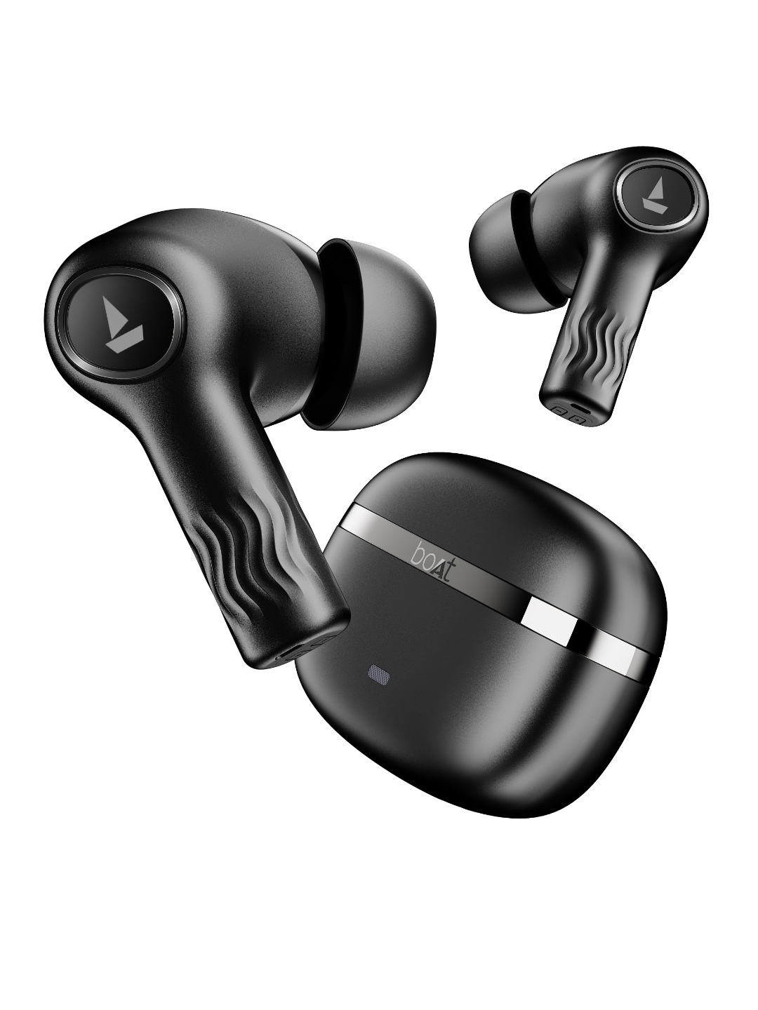 

boAt Nirvana Ion TWS Earbuds w/ 120H Playback & Crystal Bionic Sound, Black