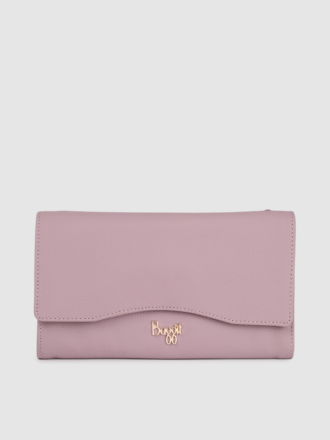 

Baggit Women Three Fold Wallet, Purple