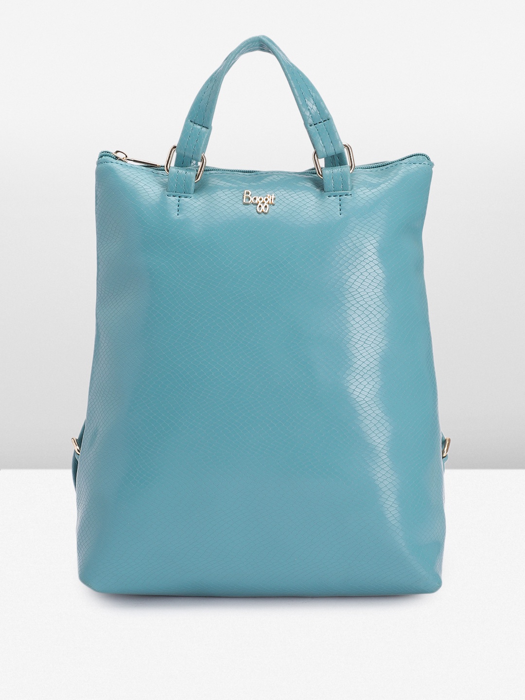 

Baggit Women Textured Backpack Come Handbag, Blue