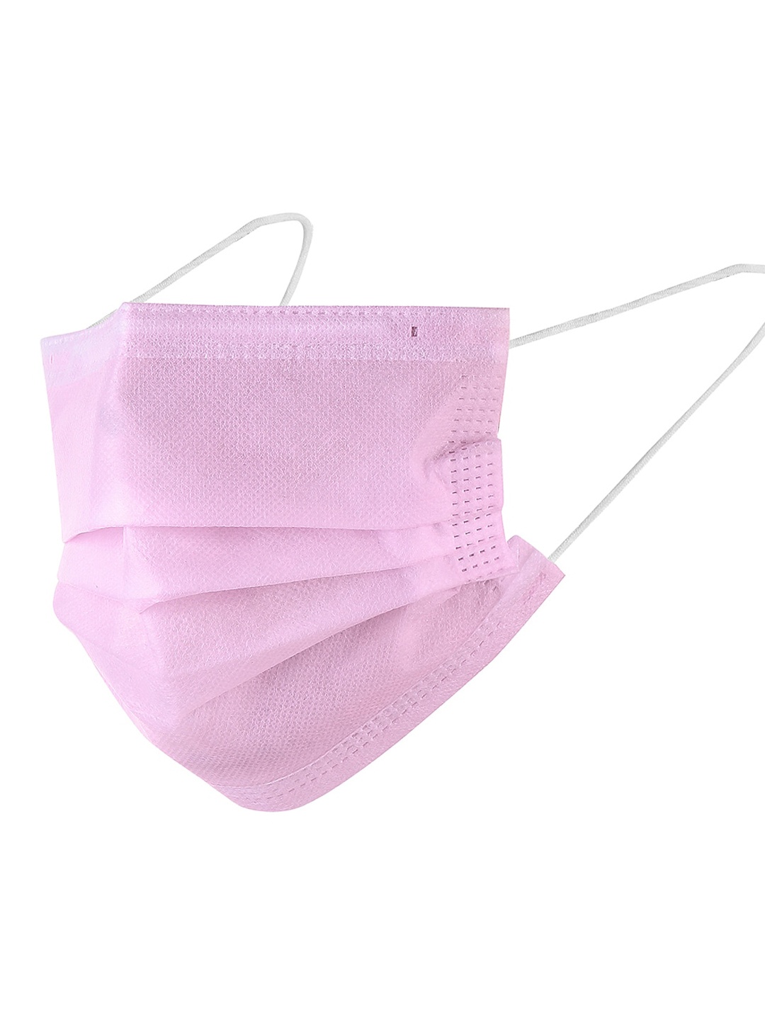 LONDON FASHION hob 100-Pcs 3-Ply Surgical Face Mask, Pink