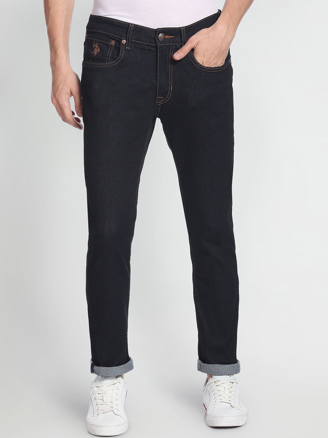 

U.S. Polo Assn. Denim Co. Men Slim Fit Jeans, Blue