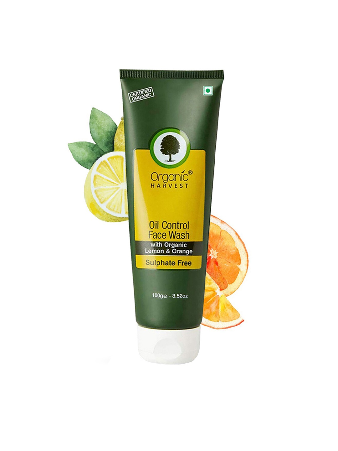 

Organic Harvest Oil Control Face Wash - 50ml, Green