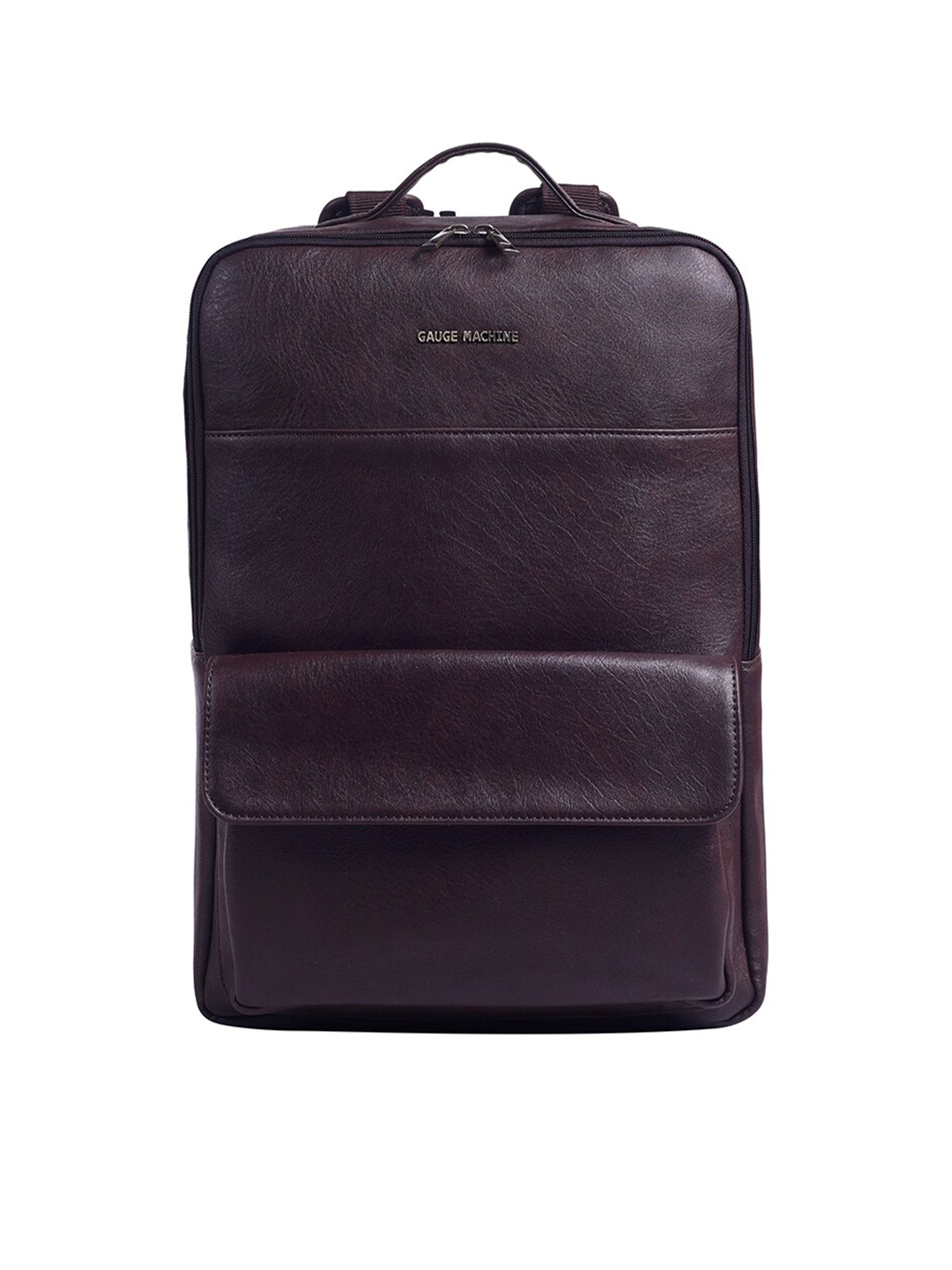 

Gauge Machine Water Resistant Laptop Backpack, Brown