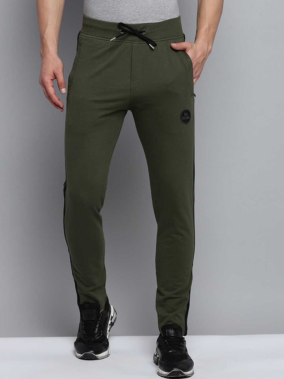 

SHOWOFF Men Relaxed Fit Track Pants, Olive