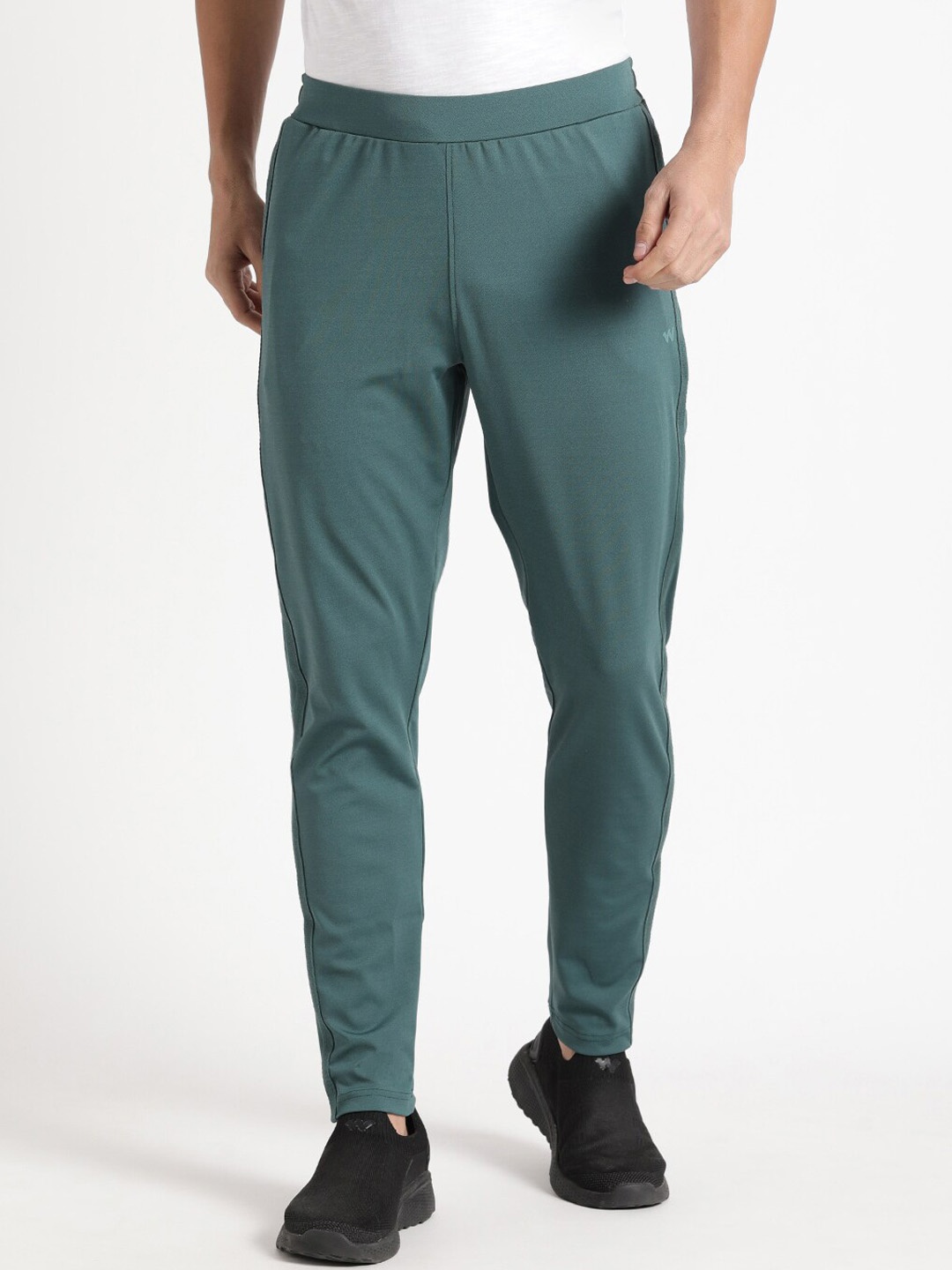 

Wildcraft Men Mid-Rise Track Pants, Green