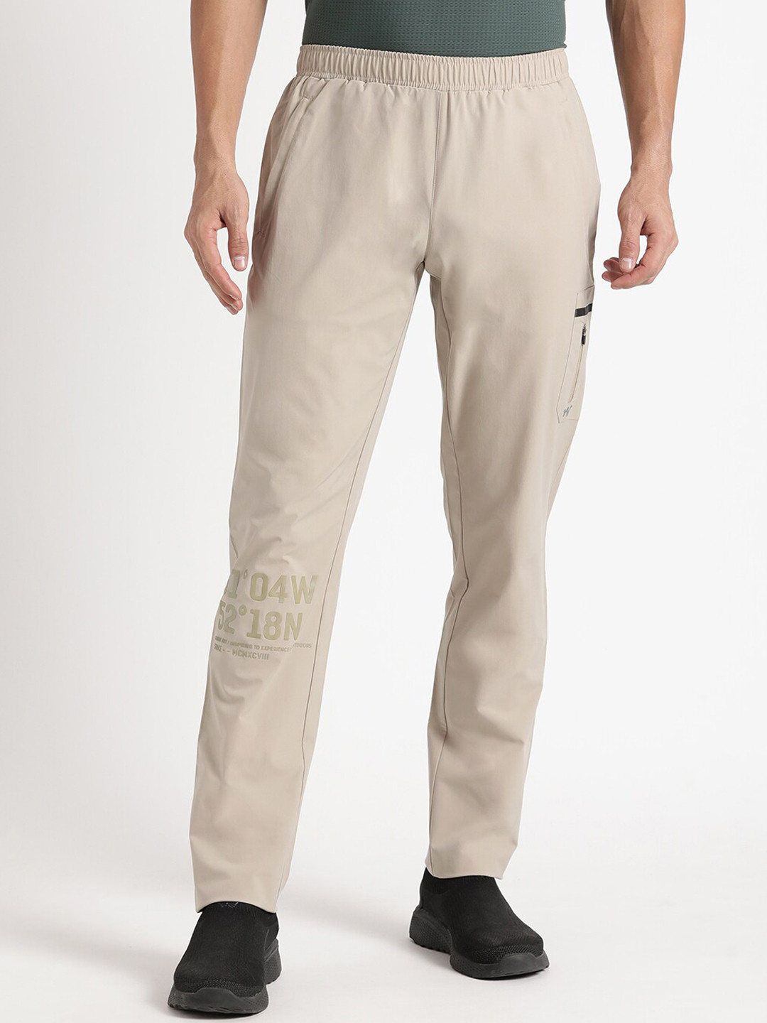

Wildcraft MAKALU Men Anti-Microbial Track Pant, Khaki