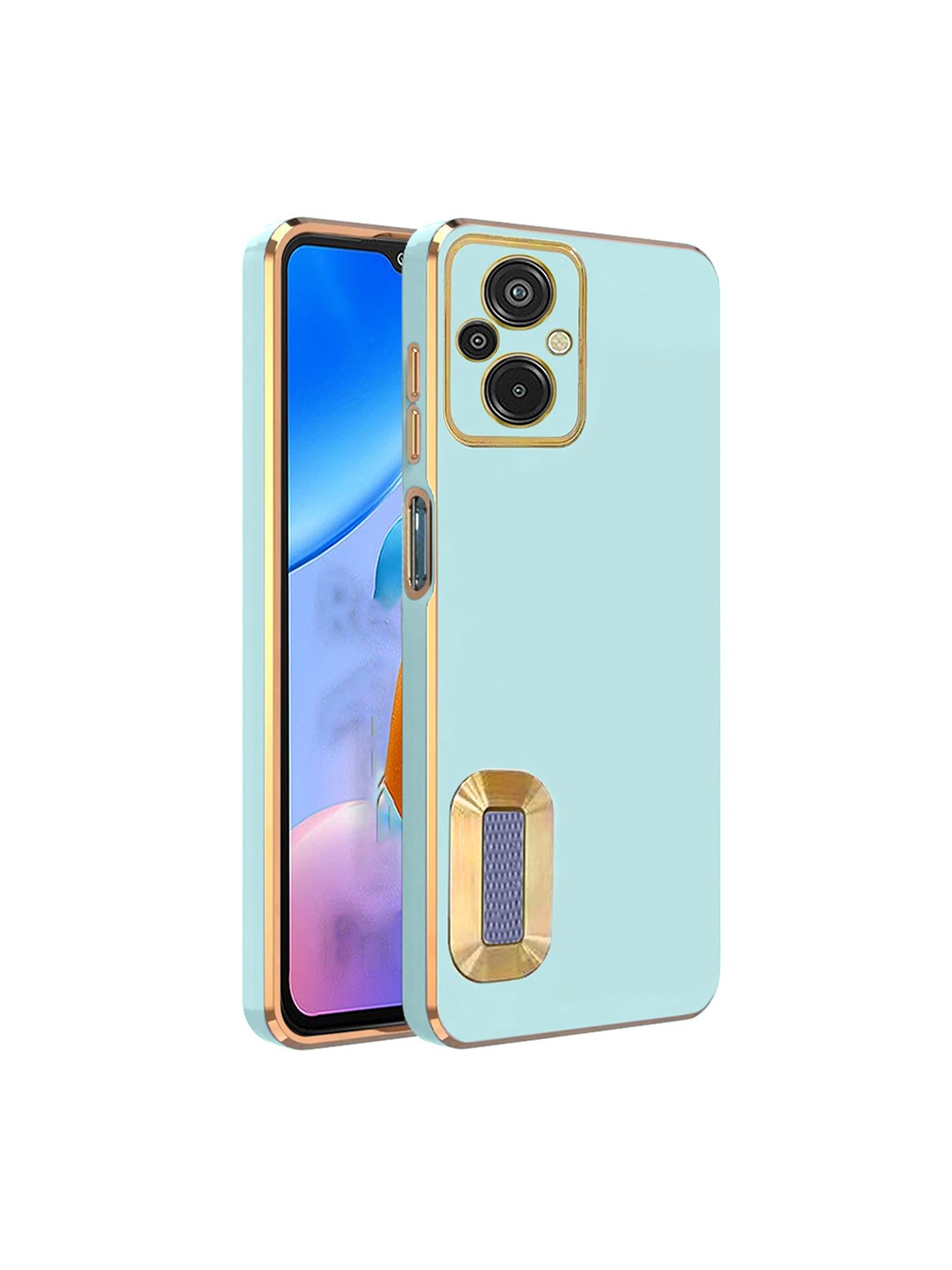 

Karwan Camera Protection Mi 11 5G Prime Phone Back Cover, Green