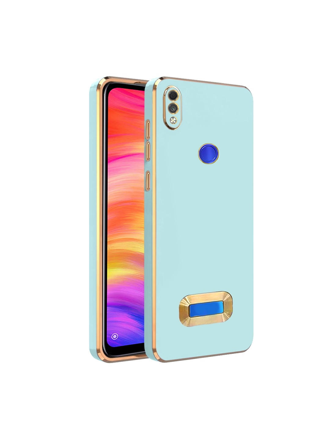 

Karwan Mi Note 7 pro Phone Sweat-Proof With Camera Protection Back Case, Green
