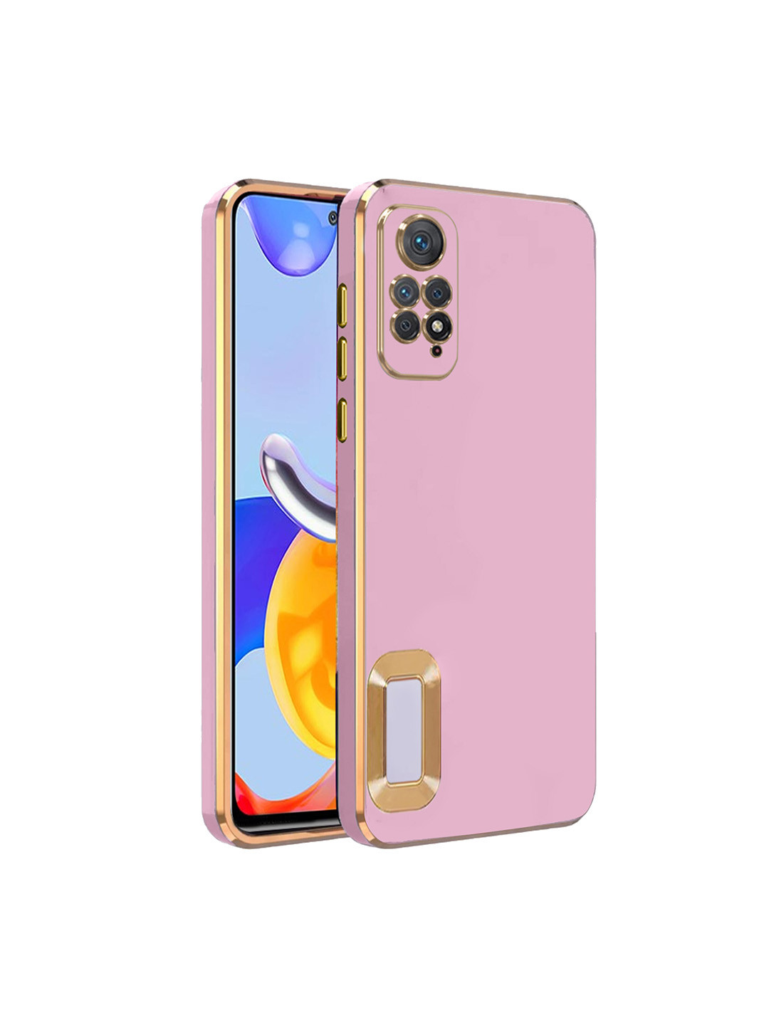 

Karwan Mi Note 11 Back Cases Mobile Accessories, Pink