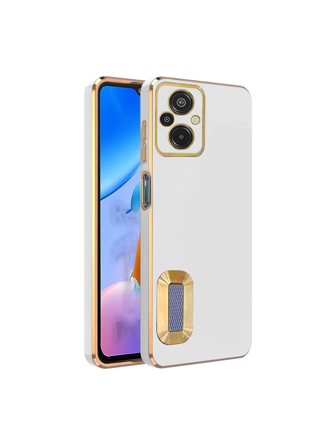 

Karwan Mi 11 5G Camera Protection Phone Back Cover, White