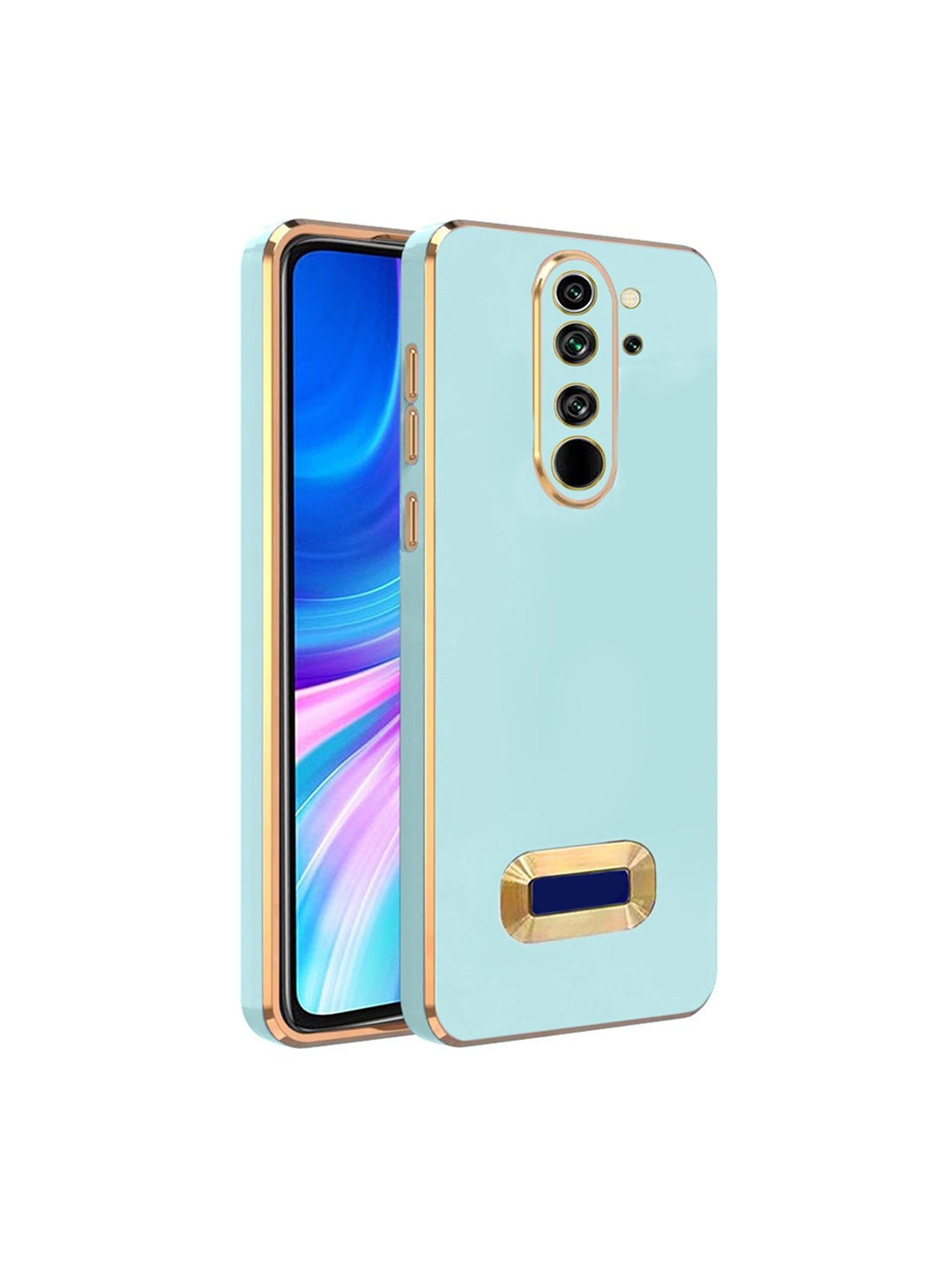 

Karwan Xiaomi MI NOTE 8 Pro Compatible Camera Protection Mobile Case, Green