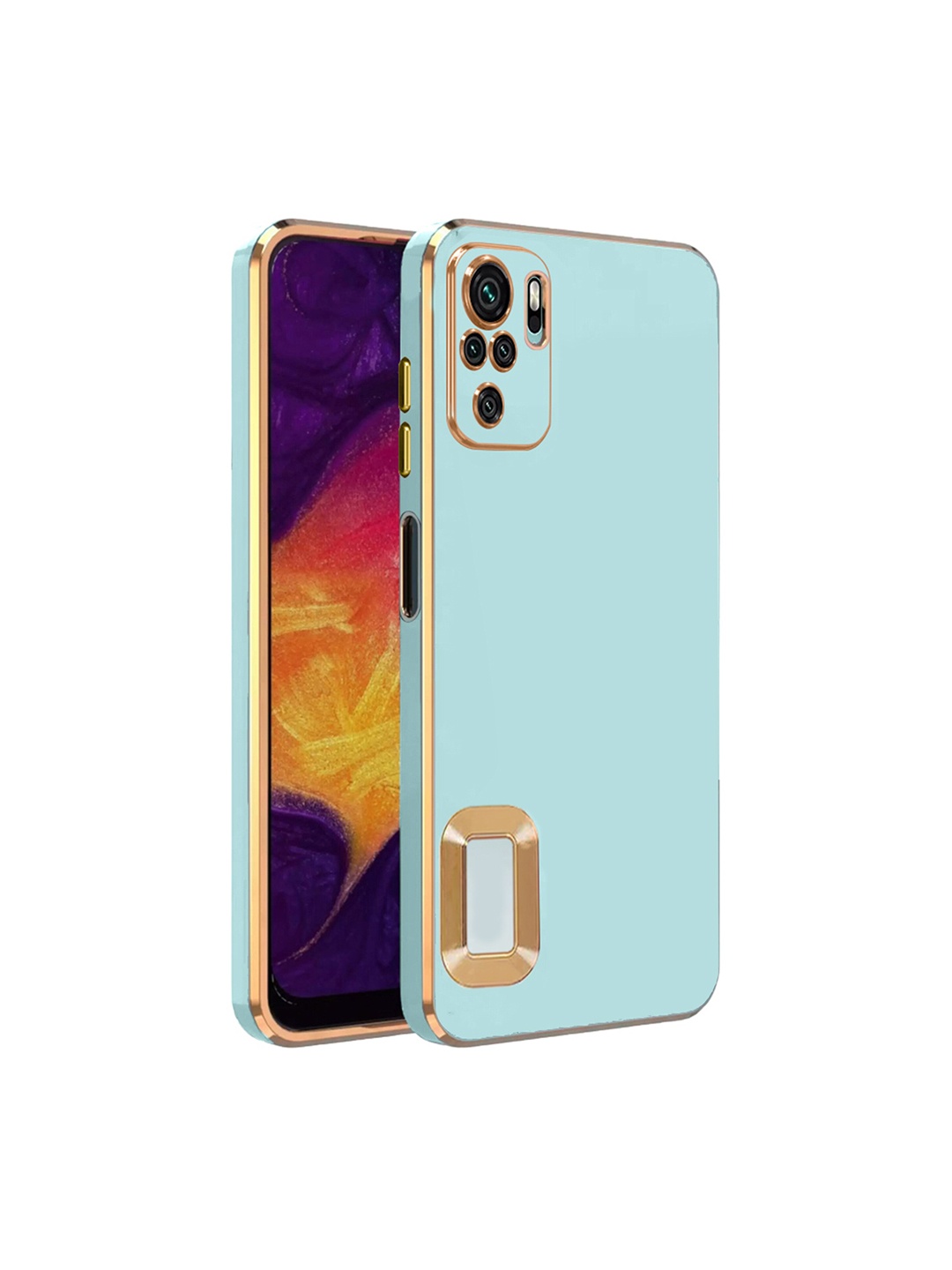 

Karwan Camera Protection MI Note 10 Phone Back Cover, Green