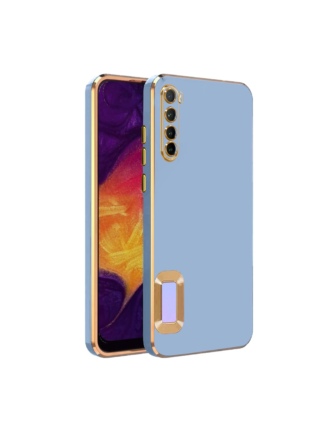 

Karwan MI Note 8 Phone Back Case, Blue