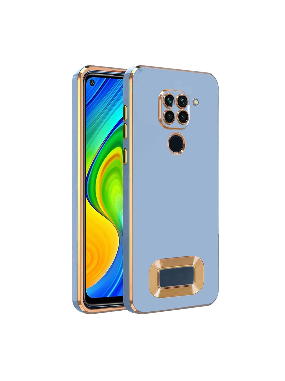 

Karwan Camera Protection MI Note 9 Phone Back Cover, Blue
