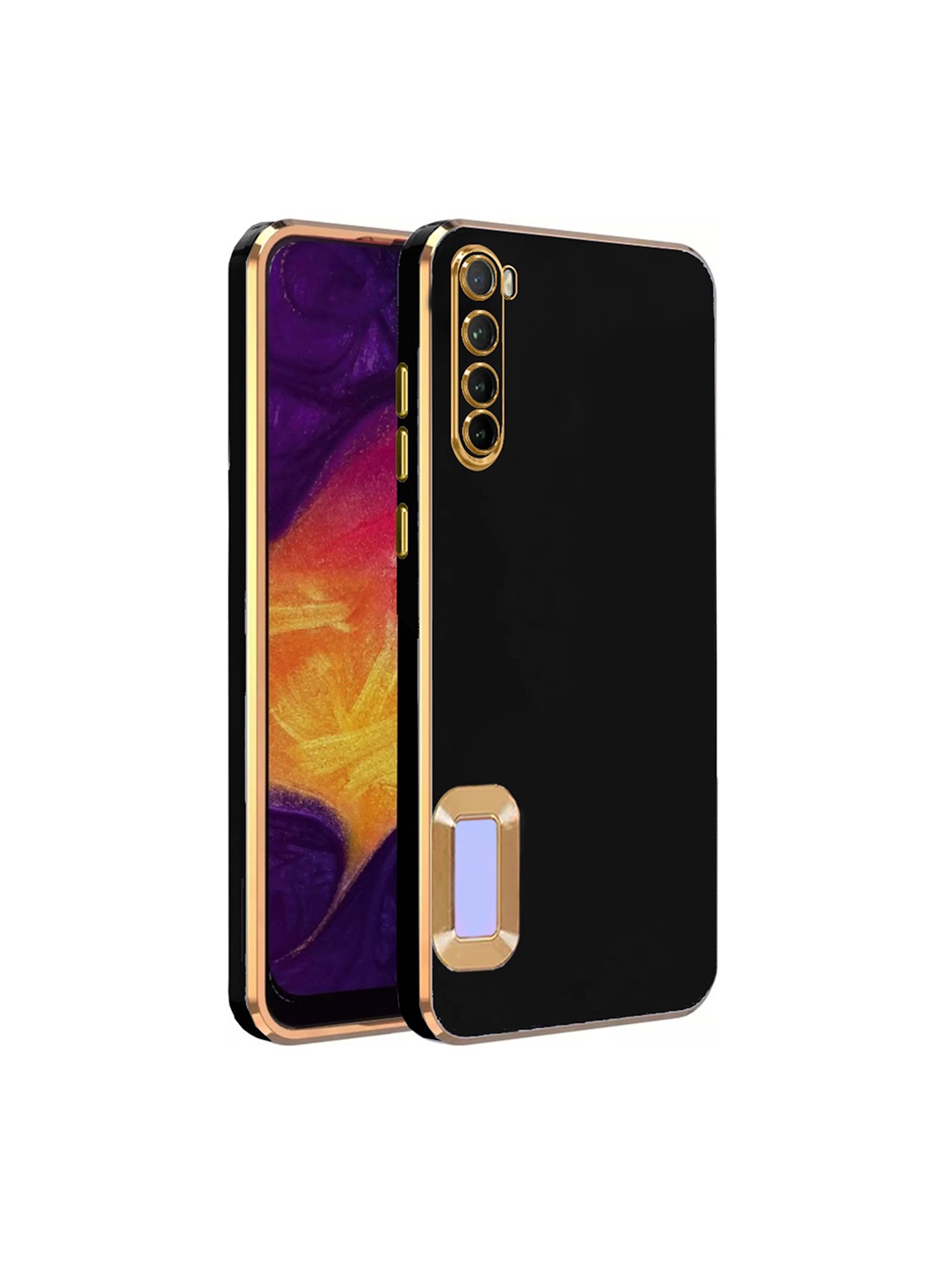

Karwan MI NOTE 8 Silicone Phone Back Case, Black