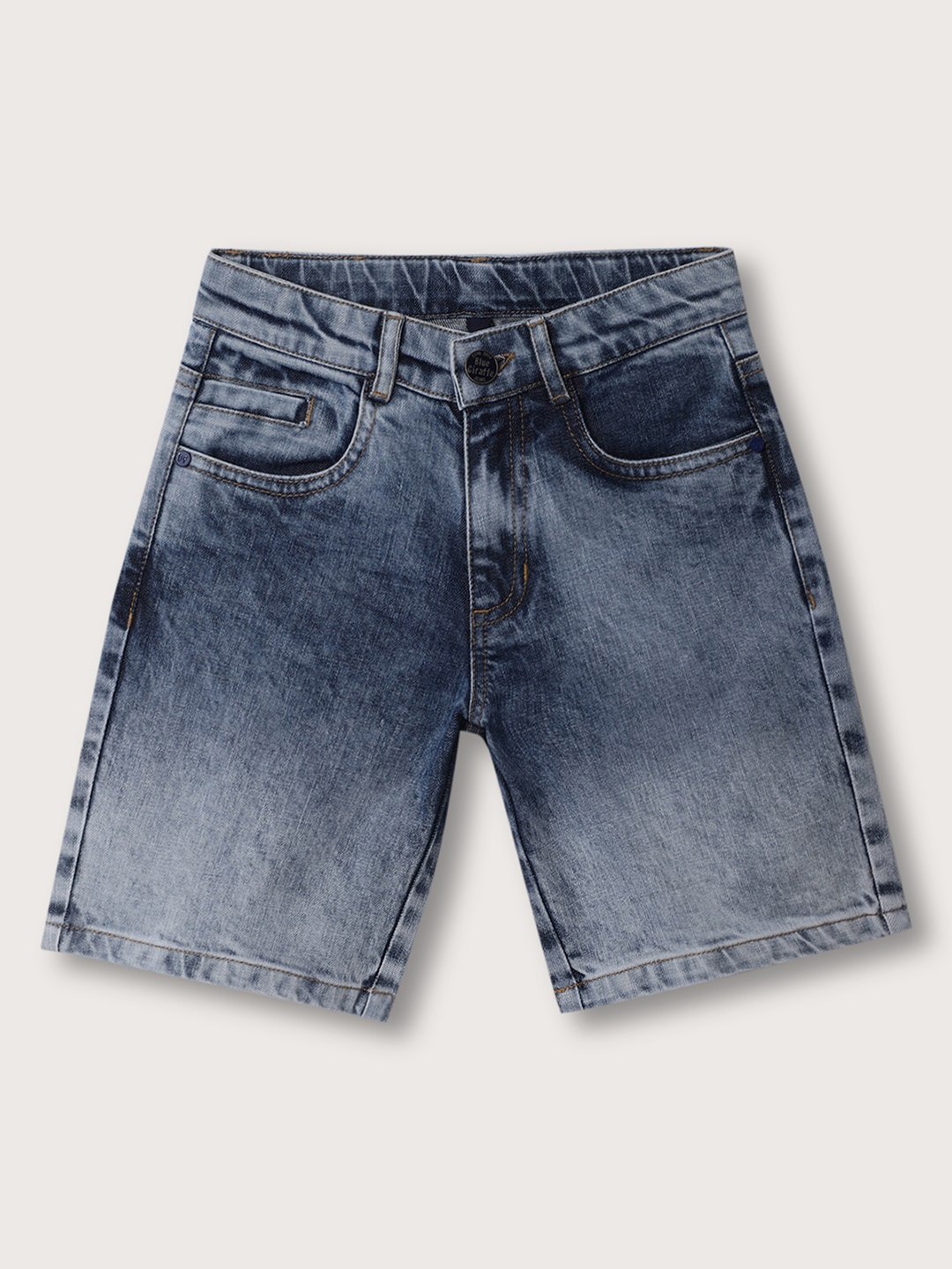 

Blue Giraffe Boys Mid-Rise Denim Shorts