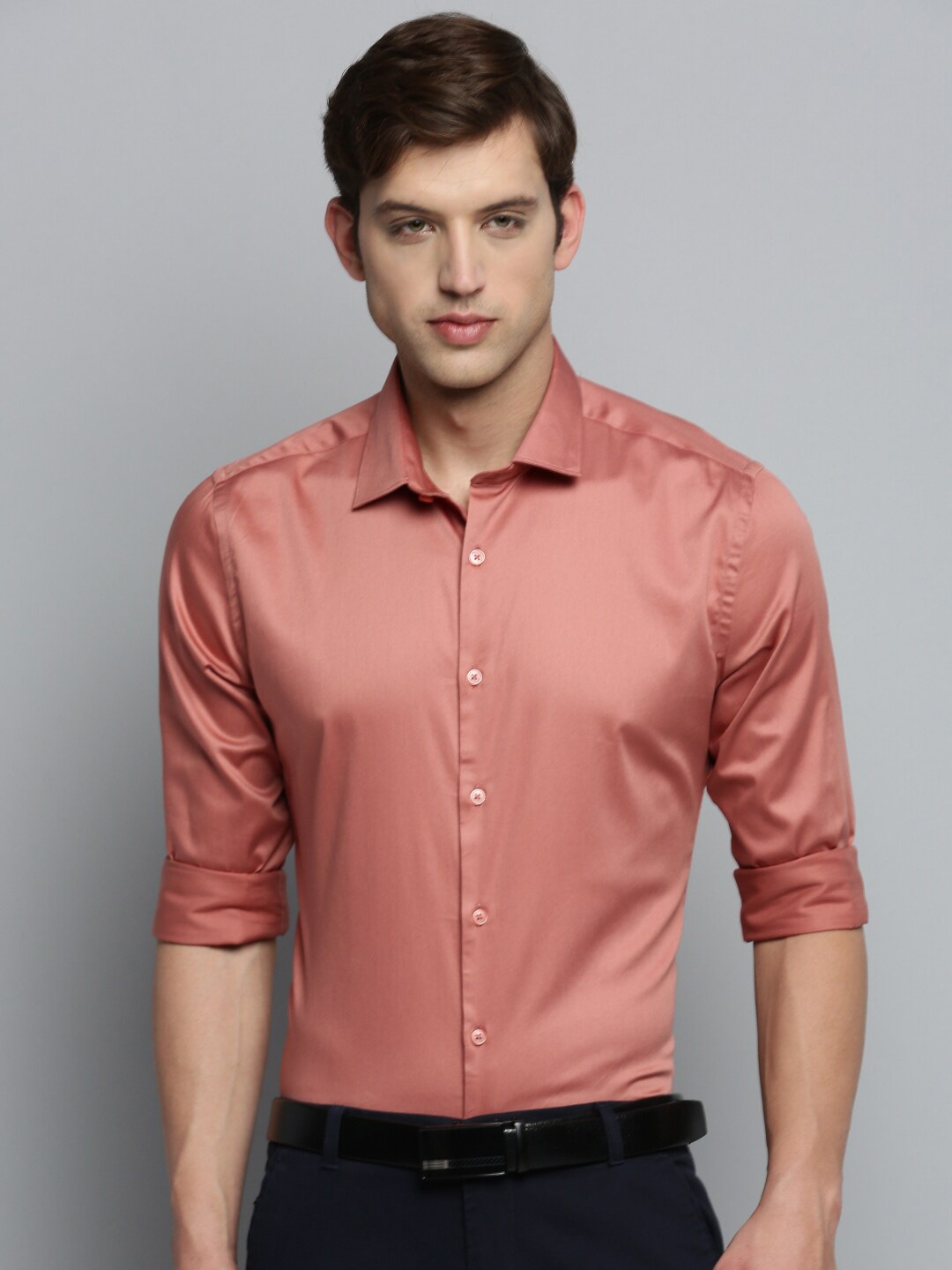 

SHOWOFF Smart Formal Shirt, Coral