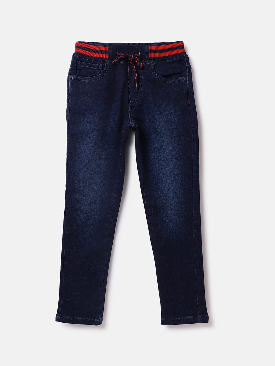 

United Colors of Benetton Boys Light Fade Stretchable Jeans, Blue
