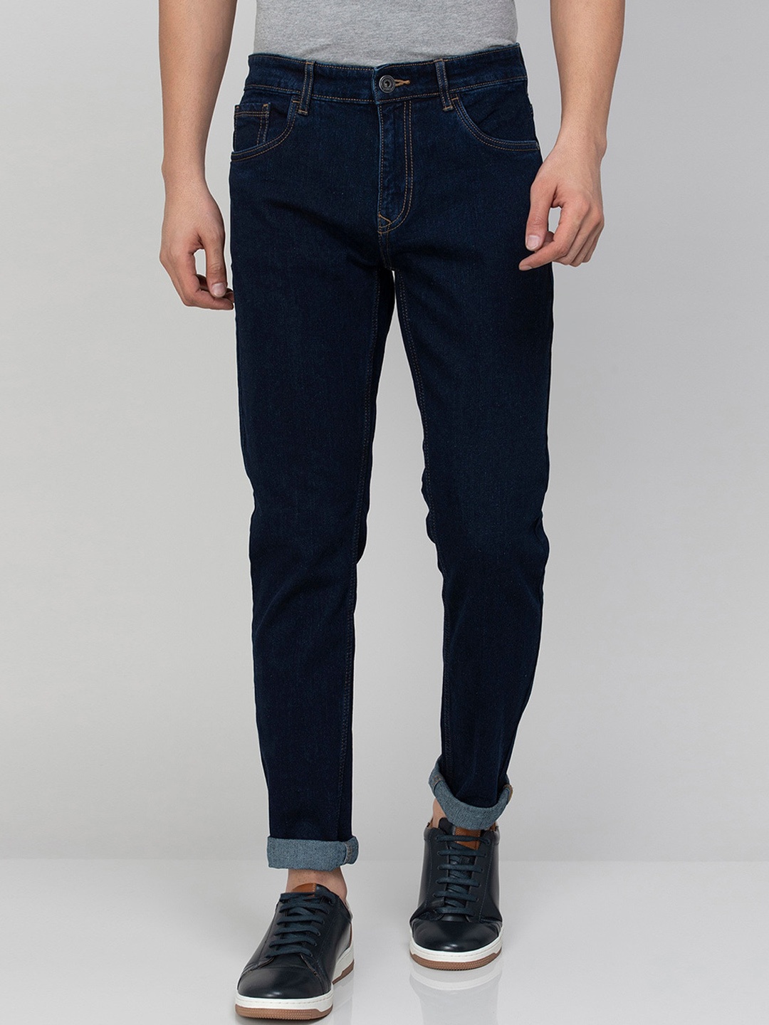 

Forca Men Cotton Skinny Fit Jeans, Blue