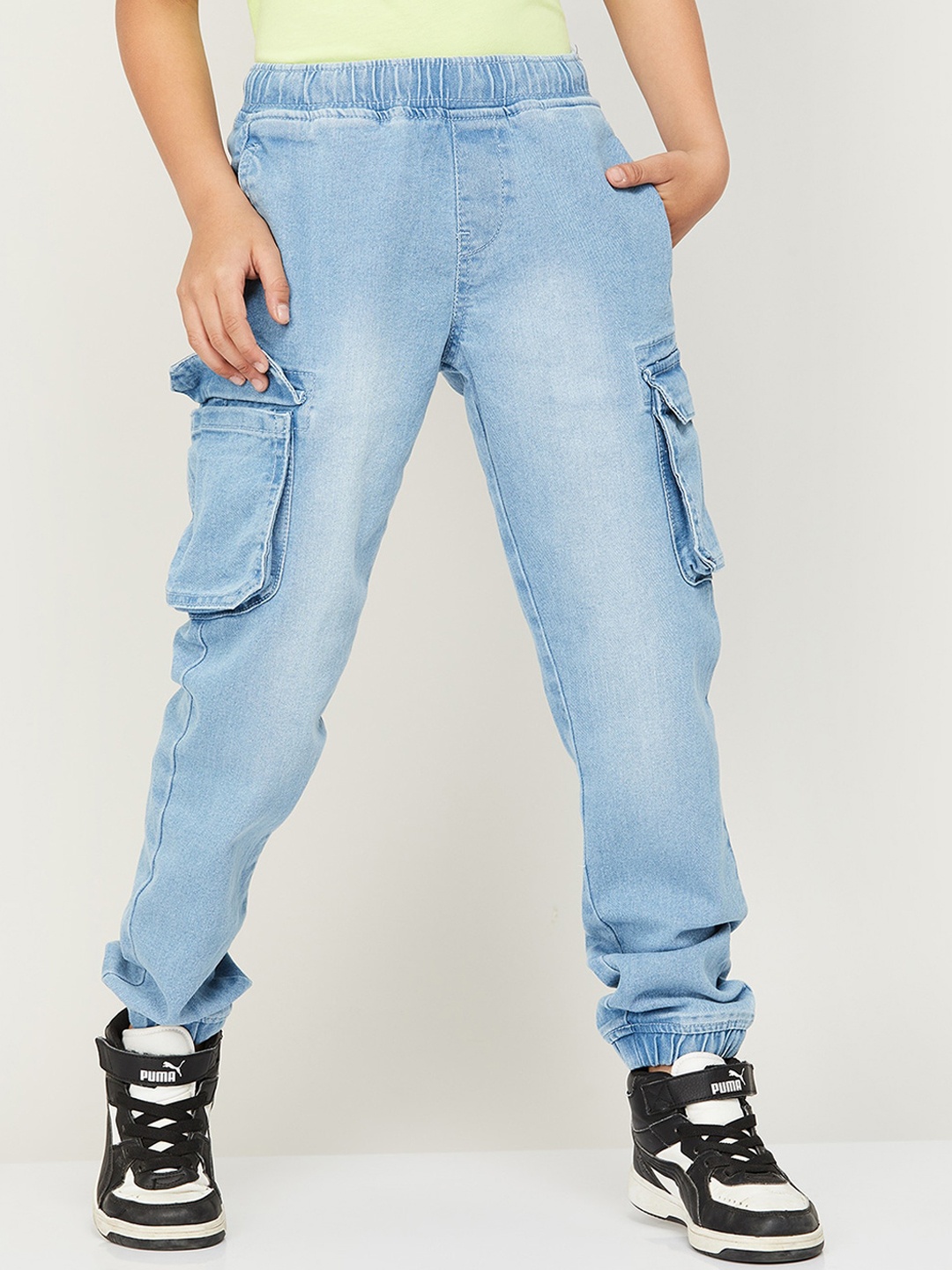 

Fame Forever by Lifestyle Boys Light Fade Jeans, Blue