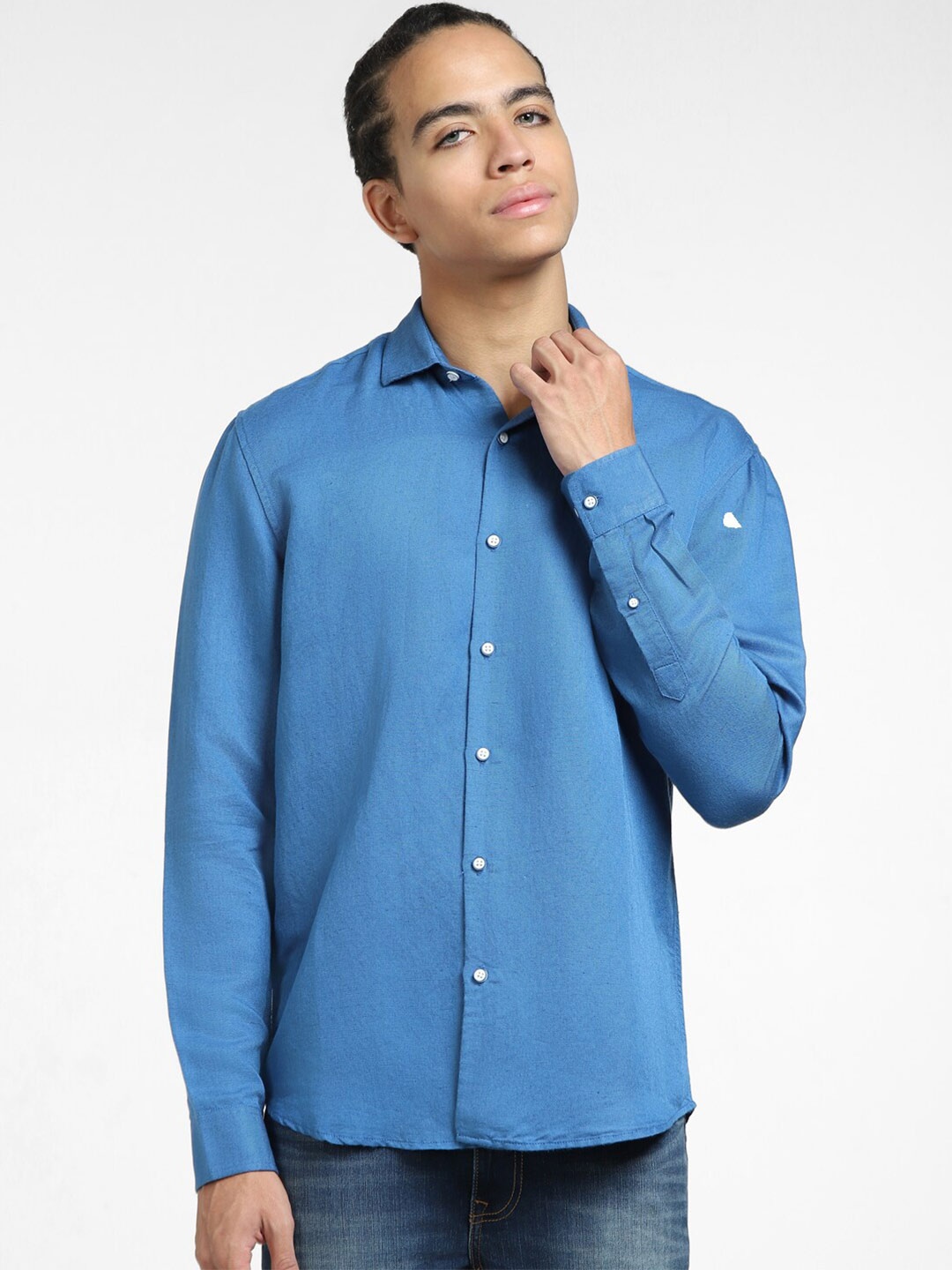 

Jack & Jones Regular Fit Casual Shirt, Blue
