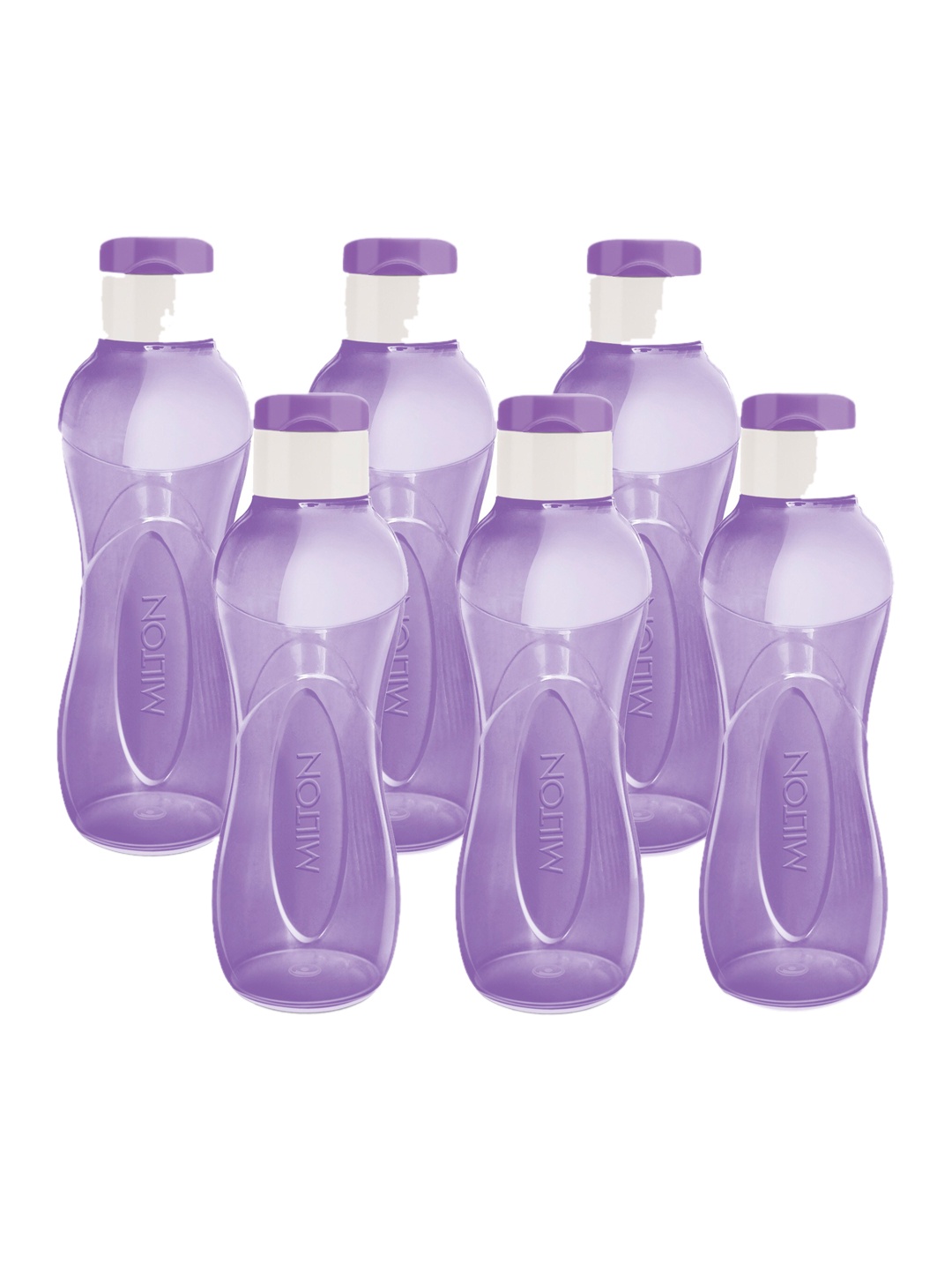 

Milton I Go Flip 6 Pcs Purple Plastic Water Bottle 750 ml Each