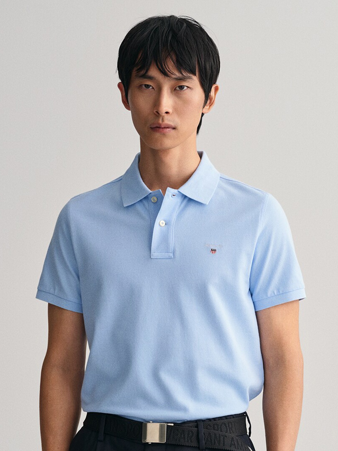 

GANT Polo Collar T-shirt, Blue