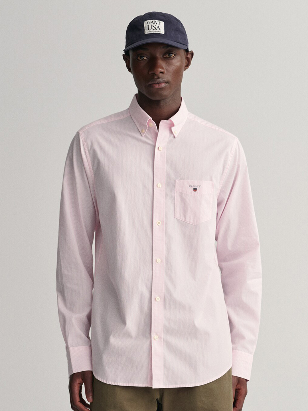 

GANT Button-Down Collar Comfort Casual Shirt, Pink