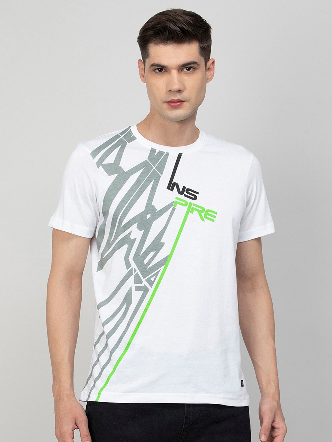 

Fame Forever by Lifestyle Graphic Printed T-shirt, White