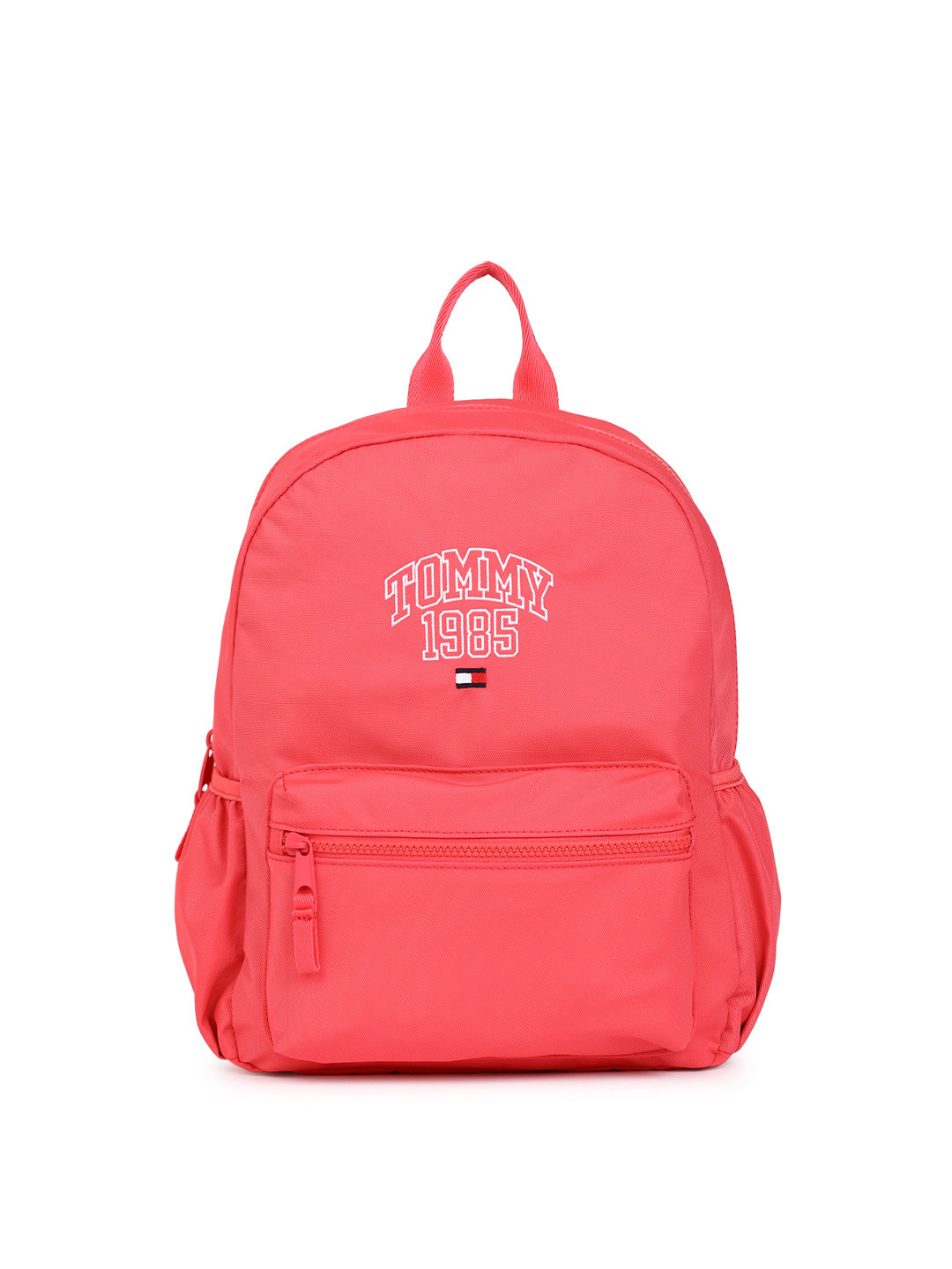 

Tommy Hilfiger Boys Typography Printed Small Backpack, Pink